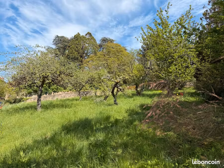 très rare 2 lots séparés maison et terrain au cœur du bois d'oingt