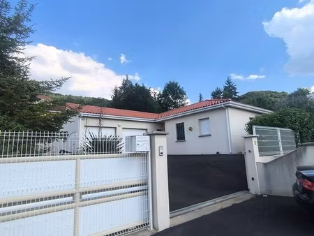 vente maison individuelle 119 m² - 399 000 – 3 chambres – terrain 618 m² – double garage –