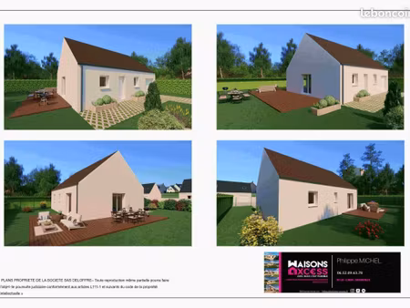 maison 4 pièces 70 m²