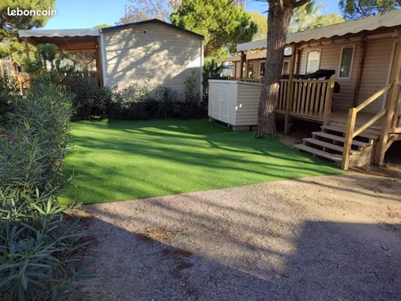 mobil  home  torreilles  plage  pyrénées-orientales camping  le marisol