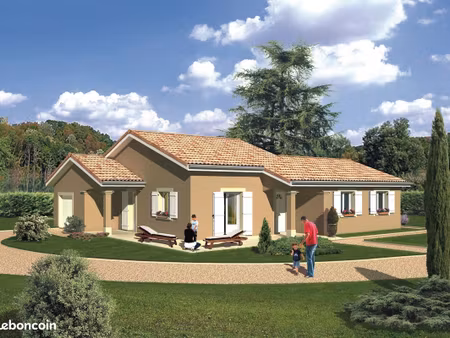 maison 90 m² avec terrain à dommartin (69)