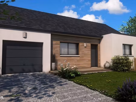 projet de construction d'une maison 79.99 m² avec terrain à croth (27)