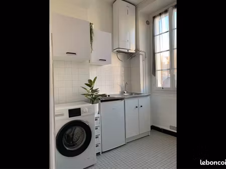sens - appt 2p - intérieur amande