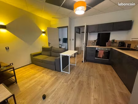 ? t2 meublé centre-ville – 30 m² – tout équipé