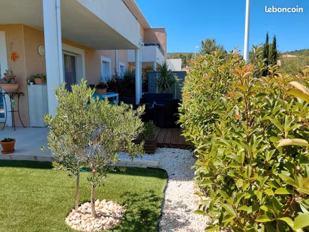vends appartement neuf en rez-de-chaussée de 64m2 en résidence sécurisée