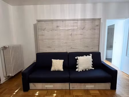 studio meublé 33 m² avec balcon – rue des coutures  reims – 650 /mois cc