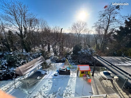 maison 5 pièces  120 m2 rénovées  vue sur paris imprenable  terrasse 80 m2  à montmorency