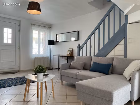 maison rénovée 68 m² – centre de l’aigle – vendue meublée possible