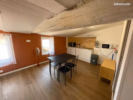 t3 meublé 41 m² – centre-ville – entièrement équipé