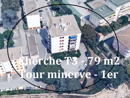 cherche t3 - xv em corps - esterel sud