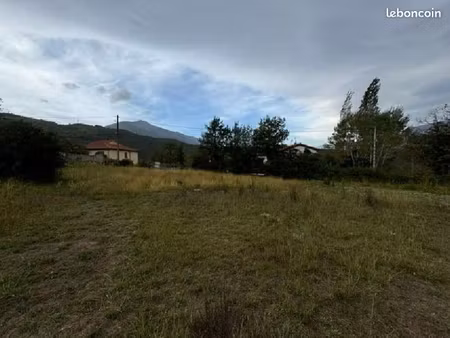 terrain 1 257 m² vernet les bains
