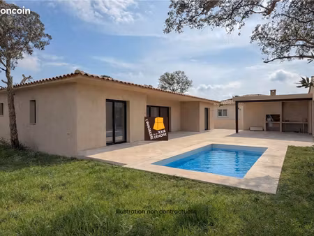 villa neuve avec piscine et dépendance  proche des plages et de porto-vecchio