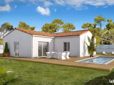 maison neuve de plain-pied 89 m² avec suite parentale sur terrain viabilisé de 304 m² à lo