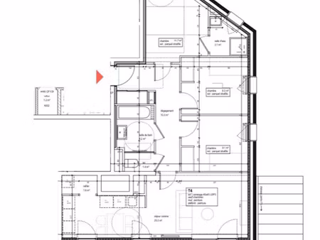 appartement t4 comme n’eut + garage + cellier