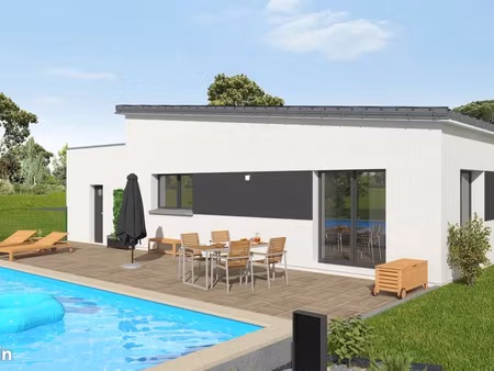 projet de construction d'une maison 66 m² avec terrain à questembert (56)
