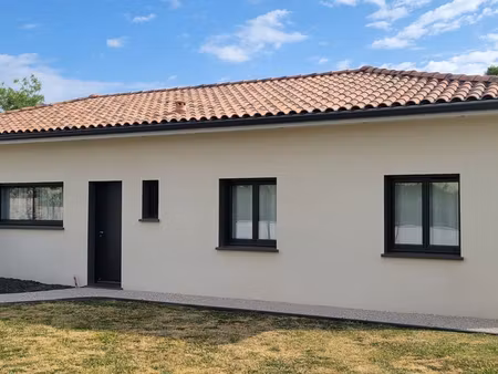 maison contemporaine individuelle - 96m2 + garage 16.50m2