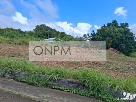 terrain 1643 m² le lamentin