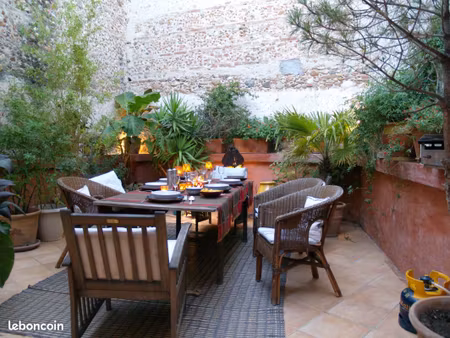 grand appartement loft duplex avec patio et terrasse centre bompas