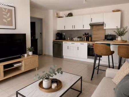 appartement t3 de 57m² avec terrasse et garage