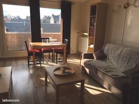 studio meublé 28 m2 saint sever avec balcon et parking