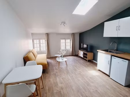 studio meublé avec mezzanine
