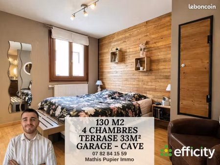appartement 5 pièces 130 m²