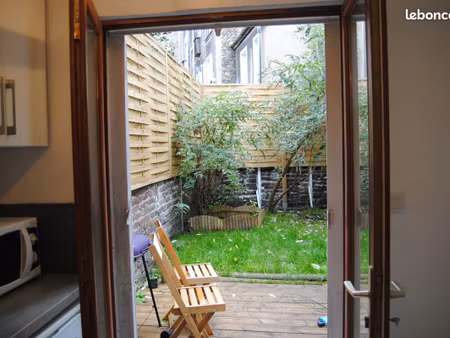 appartement avec jardin proche + cave