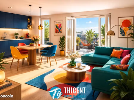 appartement 3 pièces 61 m²