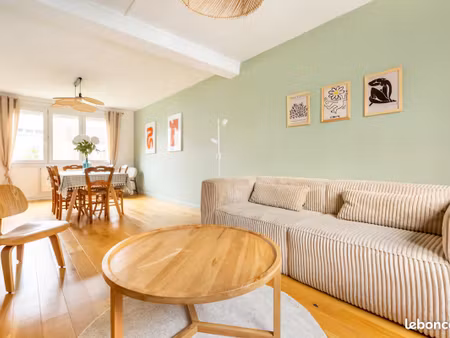 loue appartement meublé t3 - 63m² - la madeleine