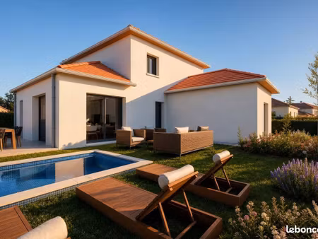 projet de construction d'une maison 115 m² avec terrain à villard-bonnot (38)