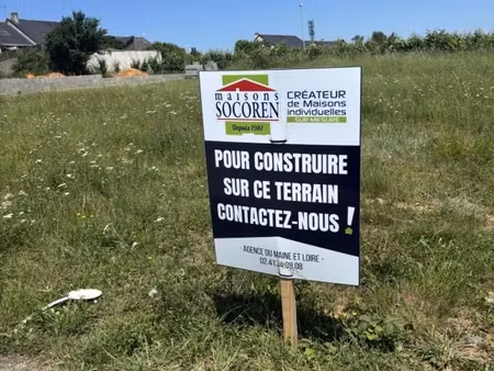 terrain 378 m² brissac quince