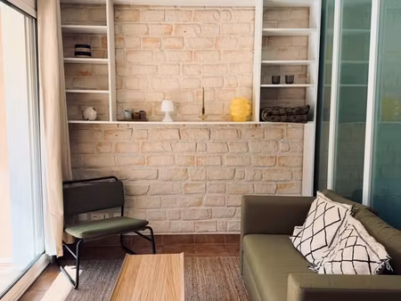 à louer – appartement meublé de 35 m² avec vue imprenable sur le salève – mobilier neuf