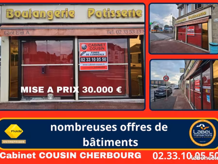 fonds de commerce boulangerie octeville