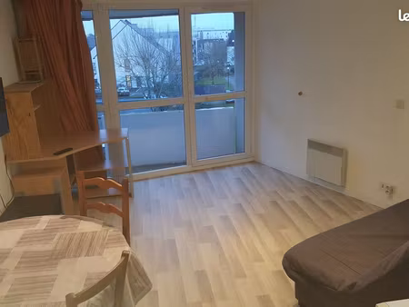 studio étudiant 24 m² avec balcon et parking – vannes ouest – 3ème et dernier étage