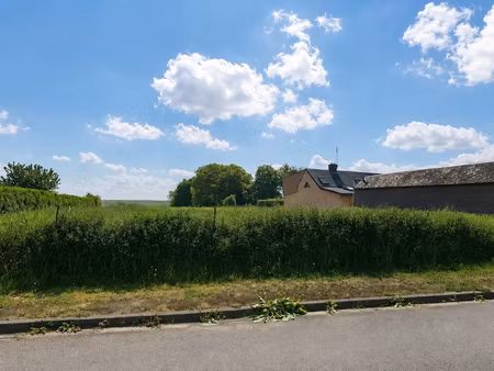 terrain à bâtir de 2164 m² à franvillers - grande façade  environnement calme