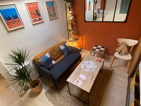 vieux-nice –appartement meublé – 20 m² optimisés – dernier étage