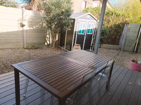 location maison meublee a l'annee ares