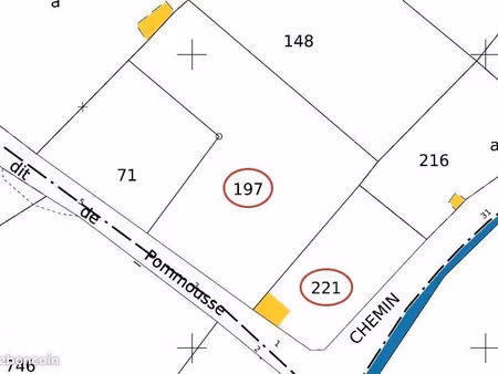 terrain 1451 m² châteaudun