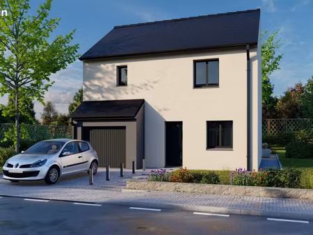 projet de construction d'une maison 87.2 m² avec terrain à azay-le-rideau (37)