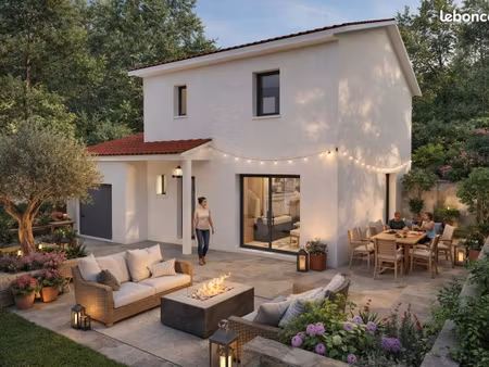 projet de construction d'une maison 95 m² avec terrain à andrezieux-boutheon (42)