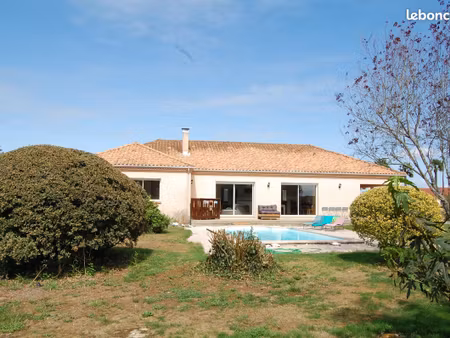 vente | maison | 6p | 4ch | 168 m² | morlaas | expo sud/sud-est/sud-ouest | terrasse · jar