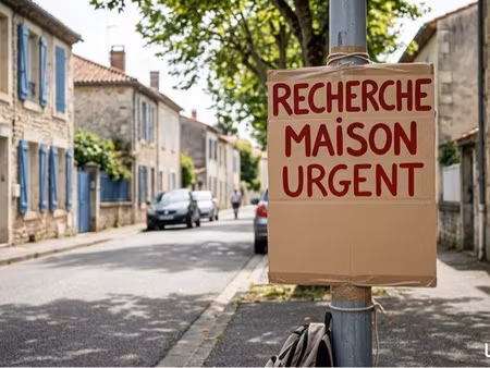 recherche maison urgent