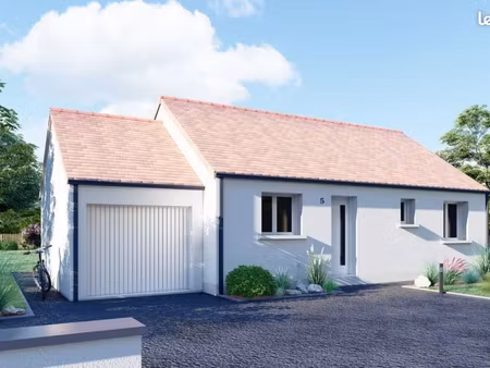 projet de construction d'une maison 60.17 m² avec terrain à paulx (44)