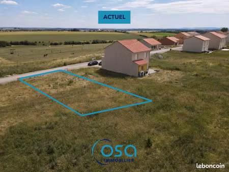 terrain 325 m² sainte-barbe