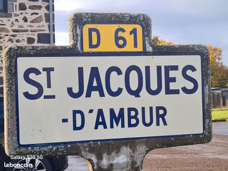 terrain 1595 m² saint jacques d ambur
