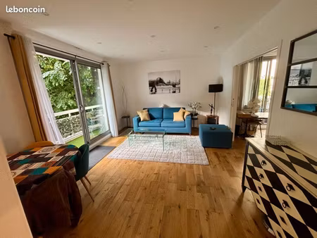 neuilly-sur-seine – beau 2 pièces meublé de 46 m² avec grand balcon