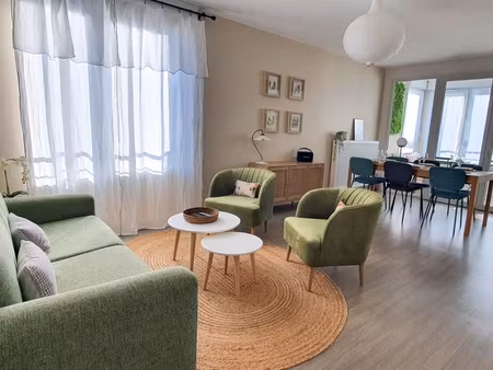 t3 de 2019 meublé  équipé & domotisé - monconseil (tours nord) - parking sous-sol - clé en