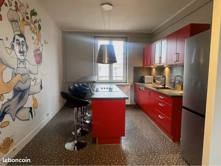 appartement f3 meublé - jean jaurès nancy