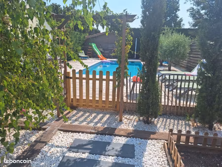 maison 4 chambres avec piscine au calme
