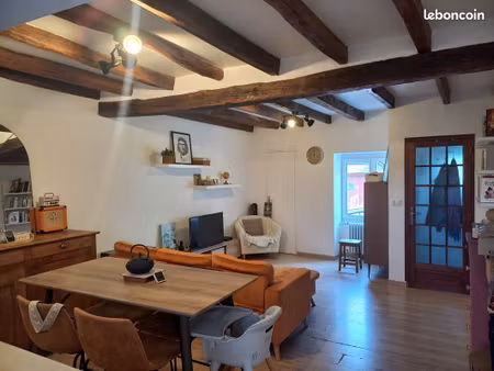 maison t3 70m² + cour